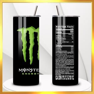Monster - 20oz Tumbler Stainless Steel